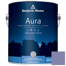 Краска Aura Waterborne Exterior Semi-Gloss Finish (632) цвет 1406 Purple Heart