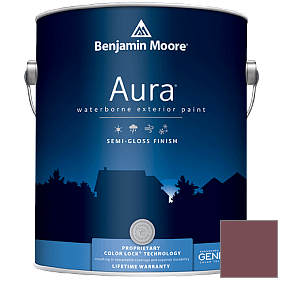 Краска Aura Waterborne Exterior Semi-Gloss Finish (632) цвет 2082-20 Plum Raisin