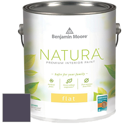 Benjamin Moore 512 Natura Interior Flat Finish матовая краска цвет 2070-20 Plum Royale