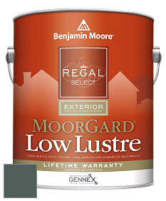 Benjamin Moore W103 Regal Select Exterior Paint-MoorGard Low Lustre Finish краска цвет HC-134 BM HC-134