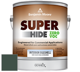 Benjamin Moore 357 Super Hide Zero Voc Interior Eggshell краска цвет 2041-10 Hunter Green
