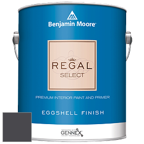 Benjamin Moore 549 Regal Select Waterborne Interior Eggshell Finish краска цвет 2118-20 Toucan Black
