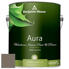 Benjamin Moore Aura 528 Waterborne Interior Semi-gloss Finish краска цвет 980 Woodcliff Lake