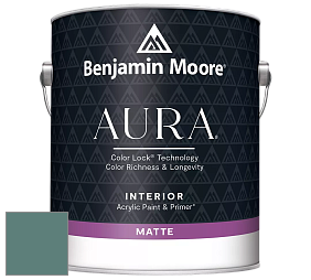 Benjamin Moore Aura 522 Interior Paint - Matte краска цвет NCS S 5020-B70G 