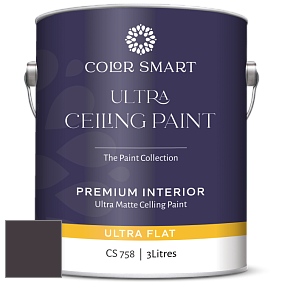 COLOR SMART CS 758 ULTRA CEILING PAINT ультраматовая краска цвет NCS S 8505-R20B 