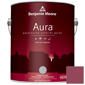 Краска Aura Waterborne Exterior Satin Finish (631) цвет 1351 Chinaberry