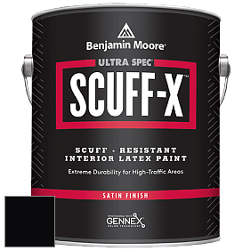 Benjamin Moore 486 Ultra Spec SCUFF-X Interior Satin Finish краска цвет RAL 9005 
