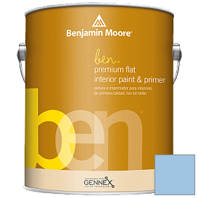 Краска Ben Premium Interior Latex Flat (W625) цвет 815 Swiss Blue
