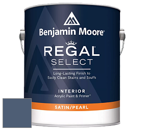 Benjamin Moore 550 Regal Select Waterborne Interior Pearl Finish краска цвет NCS S 6020-R80B 
