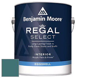 Benjamin Moore 549 Regal Select Waterborne Interior Eggshell Finish краска цвет 2053-30 North Sea Green