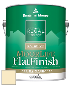 Benjamin Moore W105 Regal Select Exterior Paint-MoorLife Flat Finish краска цвет 365 Light of the Moon