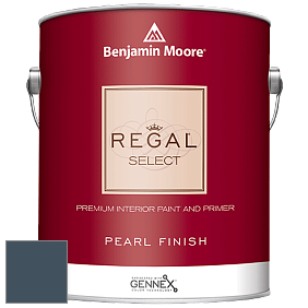 Benjamin Moore 550 Regal Select Waterborne Interior Pearl Finish краска цвет 2062-20 Gentleman's Gray