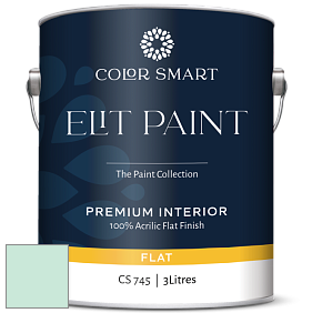 COLOR SMART CS 745 ELIT PAINT глубокоматовая моющаяся краска цвет 610 Antigua Aqua