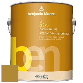 Benjamin Moore Ben W625 Premium Interior Latex Flat краска цвет NCS S 3060-Y 