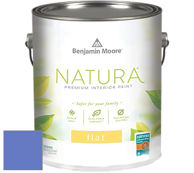 Benjamin Moore 512 Natura Interior Flat Finish матовая краска цвет NCS S 2060-R70B 