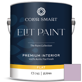 Краска COLOR SMART CS 745 ELIT PAINT глубокоматовая моющаяся краска цвет 1376 Angelina