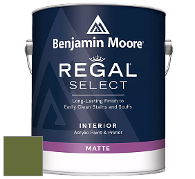 Benjamin Moore 548 IRegal Select Interior Paint - Matte краска цвет NCS S 4550-G40Y 
