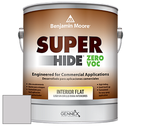 Benjamin Moore 355 Super Hide Zero Voc Interior Flat краска цвет 1451 Violet Pearl