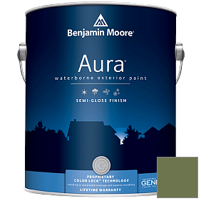 Краска Aura Waterborne Exterior Semi-Gloss Finish (632) цвет 434 Herb Garden