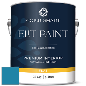 COLOR SMART CS 745 ELIT PAINT глубокоматовая моющаяся краска цвет NCS S 3050-B 