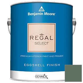 Краска Regal Select Waterborne Interior Eggshell Finish (549) цвет 637 Gothic Green