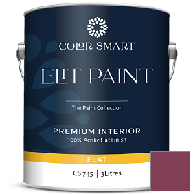 Краска COLOR SMART CS 745 ELIT PAINT глубокоматовая моющаяся краска цвет 2076-10 Crushed Velvet
