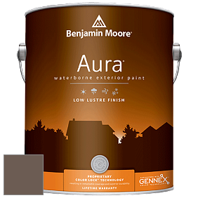 Benjamin Moore Aura 634 Waterborne Exterior Low Lustre Finish краска цвет 2111-30 Mustang
