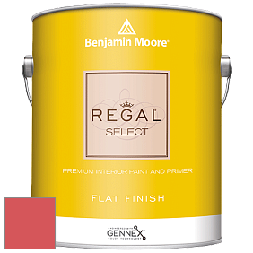 Benjamin Moore 547 Regal Select Waterborne Interior Flat Finish краска цвет 2009-30 Dark Salmon