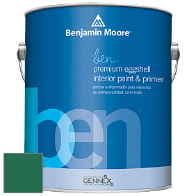 Benjamin Moore Ben W626 Premium Interior Latex Eggshell краска цвет 2044-10 Green