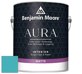 Benjamin Moore Aura 522 Interior Paint - Matte краска цвет 760 Baltimore Sky