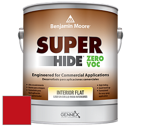 Benjamin Moore 355 Super Hide Zero Voc Interior Flat краска цвет RAL 3020 