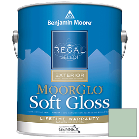 Краска Regal Select Exterior Paint-Moor GloSoft Gloss Finish (W096) цвет 626 Etched Glass