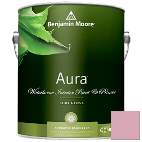 Краска Aura Waterborne Interior Semi-gloss Finish (528) цвет 2005-50 Pink Eraser
