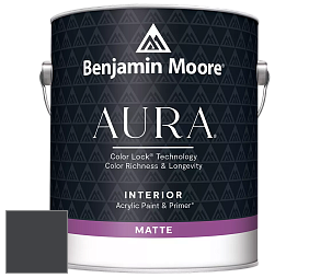 Benjamin Moore Aura 522 Interior Paint - Matte краска цвет 2129-10 Midnight Dream