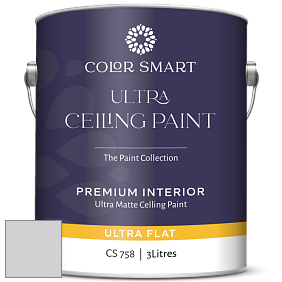 COLOR SMART CS 758 ULTRA CEILING PAINT ультраматовая краска цвет NCS S 1502-R50B 