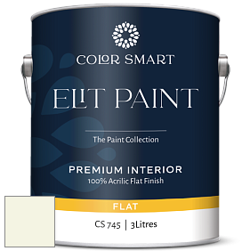 COLOR SMART CS 745 ELIT PAINT глубокоматовая моющаяся краска цвет OC-124 Alpine White