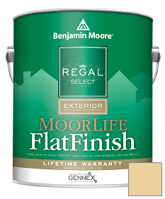 Краска Regal Select Exterior Paint-MoorLife Flat Finish (W105) цвет 214 Valley View