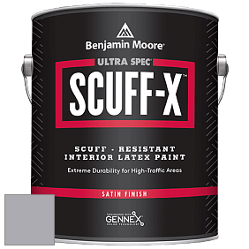 Benjamin Moore 486 Ultra Spec SCUFF-X Interior Satin Finish краска цвет NCS S 3005-R50B 