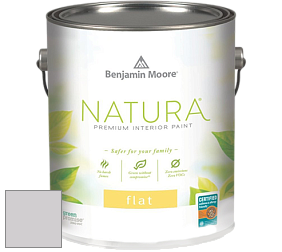 Benjamin Moore 512 Natura Interior Flat Finish матовая краска цвет 1451 Violet Pearl
