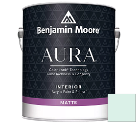 Краска Benjamin Moore Aura Interior Paint - Matte (522) цвет 2047-70 Baby Green