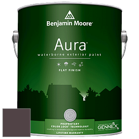 Benjamin Moore Aura 629 Waterborne Exterior Flat Finish краска цвет AF-650 