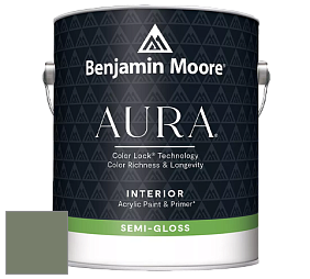 Benjamin Moore Aura 528 Waterborne Interior Semi-gloss Finish краска цвет HC-126 BM HC-126