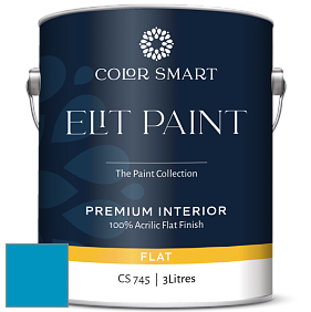 COLOR SMART CS 745 ELIT PAINT глубокоматовая моющаяся краска цвет NCS S 2060-B 