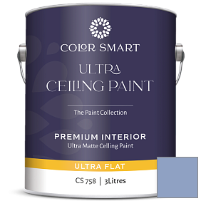 Краска COLOR SMART CS 758 ULTRA CEILING PAINT ультраматовая краска цвет 1419 Persian Violet