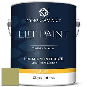 COLOR SMART CS 745 ELIT PAINT глубокоматовая моющаяся краска цвет AF-420 