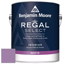 Benjamin Moore 548 IRegal Select Interior Paint - Matte краска цвет 2073-40 Purple Hyacinth