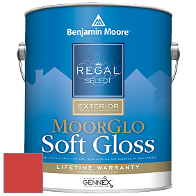 Benjamin Moore W096 Regal Select Exterior Paint-Moor GloSoft Gloss Finish краска цвет 2011-10 Orange