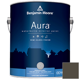 Краска Aura Waterborne Exterior Semi-Gloss Finish (632) цвет 2139-10 River Rock