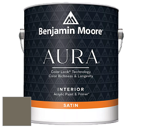 Benjamin Moore Aura 526 Waterborne Interior Satin Finish покрытие цвет 1490 Country Life