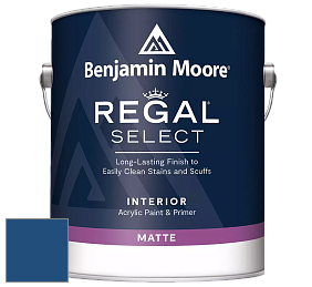 Benjamin Moore 548 IRegal Select Interior Paint - Matte краска цвет NCS S 4550-R80B 
